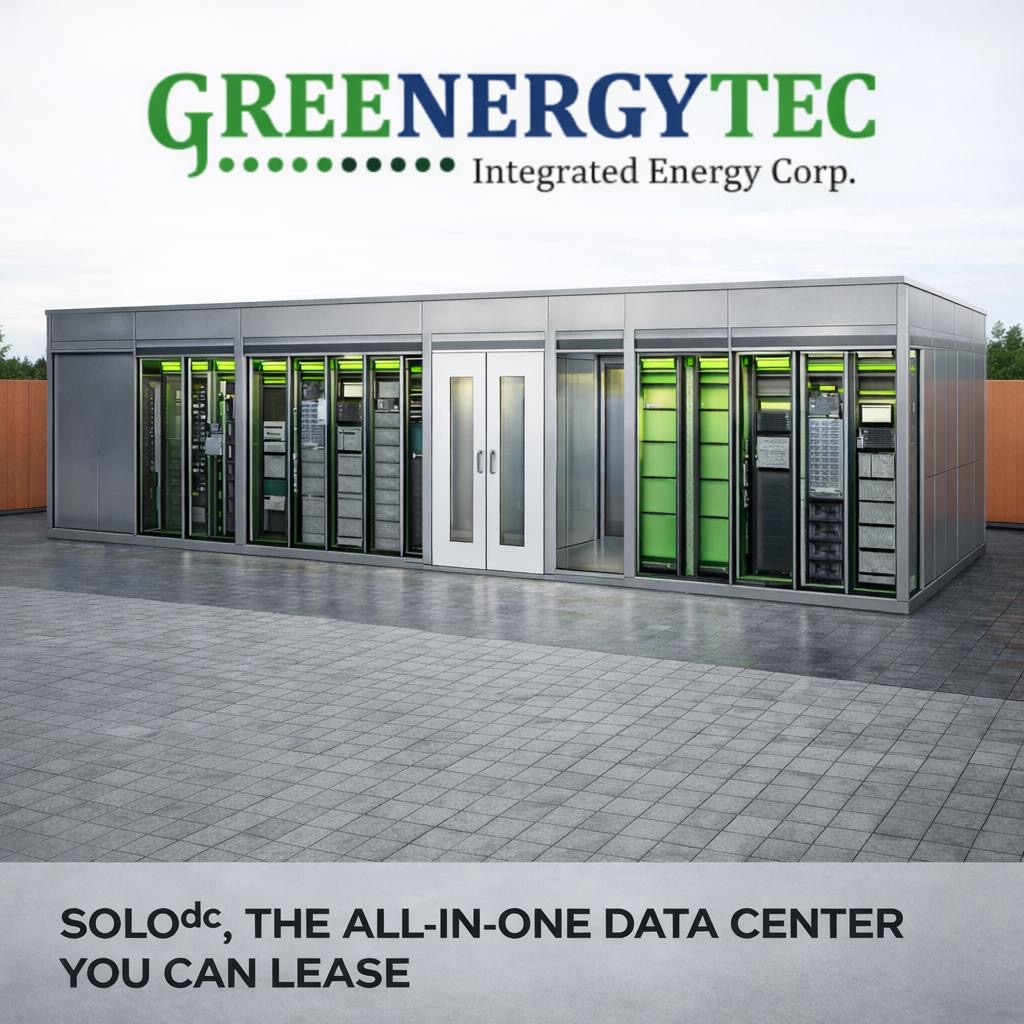 SOLOdc, the all-in-one data center by Greenergytec
